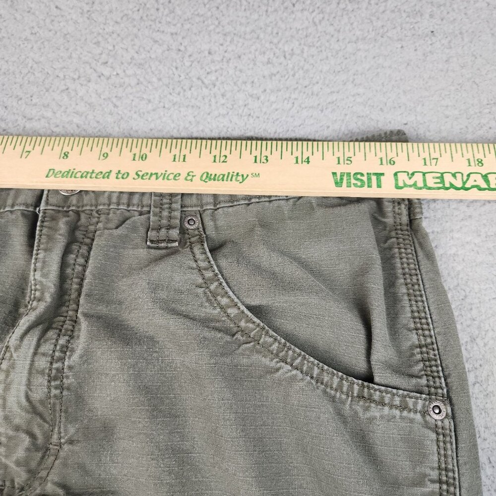Wrangler Workwear Pants Men's 34x30 Ripstop Straight Leg Green - Picture 3 of 9